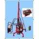 Light weight portable drilling rig for hard formration