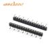 Single Dual Row 2.54mm Pitch Machined Surface Mount 4 Pin Female Header 2.54PH
