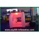 Event Booth Displays Exciting Portable Led Inflatable Little Bounce House With 2 Long Channel