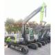 7 Ton ZOOMLION ZE75 Mini Excavator with Maximum Digging Height of 3582mm