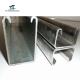 Prefabricated  Mild Steel C Channel High Precision Dimensional Stable Customized