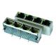 ARJM14A2-811-AB-CW2 1X4 RJ45 Connector with 5G Base-T Integrated Magnetics