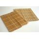 Sukkah Bamboo Bath Mat High Flatness For Sweat Stream Room 0.5-3mm Slat