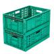 Durable Foldable Stackable Plastic Crates for Convenient Transportation and Storage