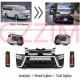 car accessories car body kit front facelift upgrade kit for toyota hiace KDH 200 narrow 2014-2018
