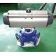 Single / Double Acting 180 Degree Pneumatic Actuator With Two Additional Pistons