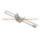 Double Wires Metal Spring Clips Nickle Phosphated QCMC2022 180 - 1000mm Size