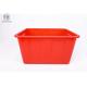 Customized  Blue Plastic Storage Bins Outer Recycling  W70 510 * 380 * 290 Mm