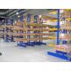 Circular Material Industrial Storage Rack / Cantilever Warehouse Racks
