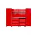 LS-GA005 Customized 1.0mm 1.2mm 1.5mm Garage Metal Tool Cabinet with ODM Support