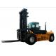 Enclosed A/C Cab Diesel Heavy Lift Forklift For Heavy Duty Material Handling