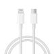 Waterpoof Lightning To C Type Cable , Usb C To Lightning Cable Fast Charging 480Mbps
