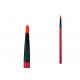 Economic And Practical Travel Lip Liner Brush Red Wooden Handle Black
