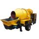 Static Hydraulic Mobile Concrete Mixer Pump For House / Commercial Buildings