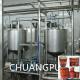 Steam Heating Resource Tomato Paste Production Line with PLC Control for Tomato Sauce