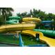 Outdoor Commercial Theme Park Water Slide Customized For Kids And Adults