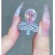2.47ct VVS2 Pink Diamond Engagement Ring Wedding Ring Pear Cut Jewelry Design