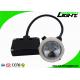 5.2Ah Black Safety Underground Mining Cap Lights Rechargeable Explosion Proof