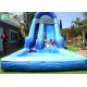 Large Outdoor Backyard Blow Up Water Slide For Adults Environmental Friendly
