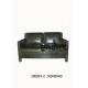 Luxury classic antique 2 seater leather sofa/classical 2 persons leather sofa