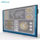 Anti Reflection Tempered Glass Interactive Flat Panel , Smart Touch Interactive Board