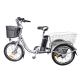 Perfect for Daily Electric Tricycle 250W 3 Wheel Bike With Basket EB01 20 Wheel Size