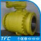 double flanged carbon steel gas ball valve