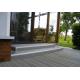 Grey Polishing Synthetic Wood Decking For Indoor And Outdoor Decoration