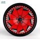 22 Inch Deep Dish Forged Wheels Rims For Cars Gloss Black
