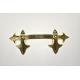 Gold Plating Plastic Coffin Handles Cremation Funeral Coffin Decoration