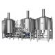 Electric Brewery 2500L Three Vessel Brewing System For Automatic Beer Fermentation