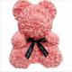 Most Popular Szie 40 CM Foam Rose Teddy Bear For Ladies Valentines Day gift  Birthday gift  Christmas day gift