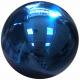 Gazing Mirror Hollow Steel Sphere , SS Hollow Ball 10 250MM Rainbow Blue