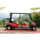 Mini Electric 4 Seater Golf Cart With Aluminum Chassis For Passengers