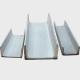 Lip Stainless Steel Channel Iron 0.3mm-60mm 50mm SS 304 C Channel For Construction