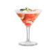 Modern Recyclable Plastic Martini Glasses Clear Plastic Cocktail Glasses OEM ODM
