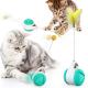 ABS Cat Balance Toy Rotating Gifts Kitty Catnip Interactive Pet Ball