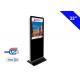 Iphone Style Floor Standing Digital Signage LCD Advertising Monitors With HDMI Input