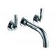 Chrome Double Handle Traditional Concealed Shower for Bathroom