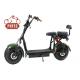 New Arrival Cictycoco 2 Seat 1000w 60v Fat Tire Electric Scooter