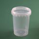 Custom Logo Disposable PP Plastic Storage Box Clear Soup Cup With Lid