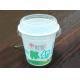Disposable Plastic Ice Cream Container 150ml , Straight Cup Body