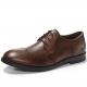 Full Grain Leather Mens Dress Shoes , Lace Up Pointed Toe Mens Casual Oxford Shoe