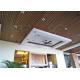 Suspended Wood Plastic Composite Ceiling Panels for Office / Hotel