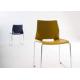 Yellow Meeting Room Chairs Stackable Waiting Room Chairs 46cm 81cm