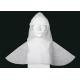 White PP Non Woven Disposable Anti Dust Hat Head Cover Disposable Medical Head Cap