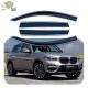 MoSun Car Window Visor Rain Guard Dark Smoke For BMW X3 2019