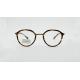 Round Optical Eyewear Non-prescription Eyeglasses Frame Vintage Eyeglasses Clear Lens for Women and Men