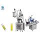 Twelve Nozzles Lip Balm Manufacturing Equipment With Automatic Labeller
