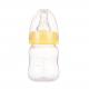 150ml / 260ml Silicone Baby Milk Bottle Anti Colic Valve Customized Color